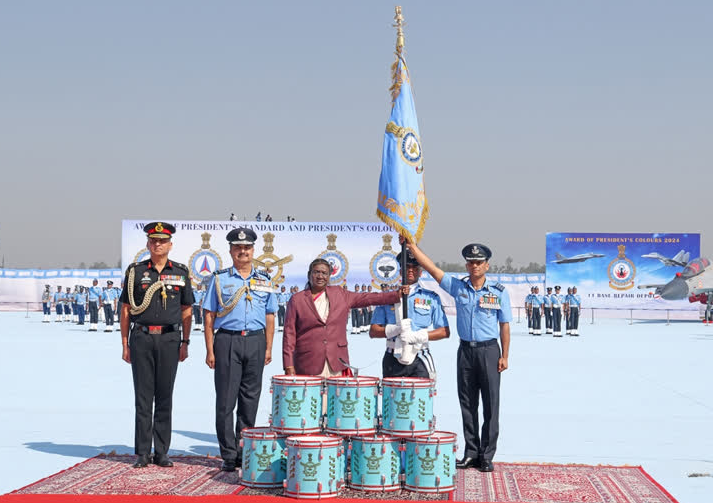 President's standard and colours award