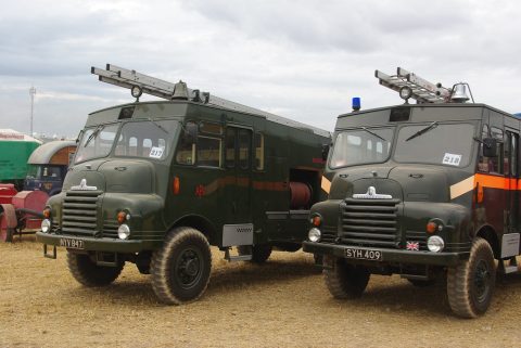 22-143 Ex-Auxiliary Fire Service (AFS) Bedford RLHZ Self Propelled Pumps (NYC 847 and SYH 409)