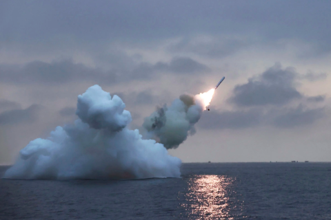 North Korea launched cruise missiles into the Sea of Japan