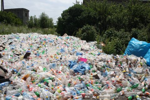 an estimated 5,000 to 6,000 tons of plastic waste is generated each year in Armenia - and growing.