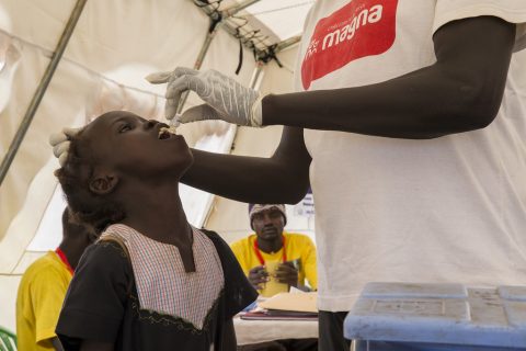 Cholera Treatment and Vaccination Campaign at UNMISS PoC, Juba
