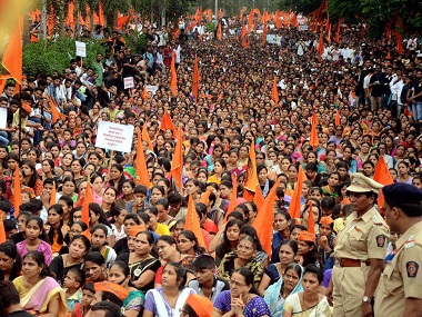 Maratha-protest