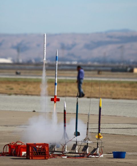 SpaceX Falcon9 Drag Race at NASA