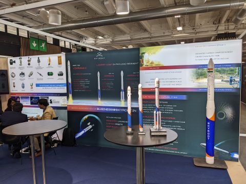 Stand de Skyroot Aerospace IAC 2022