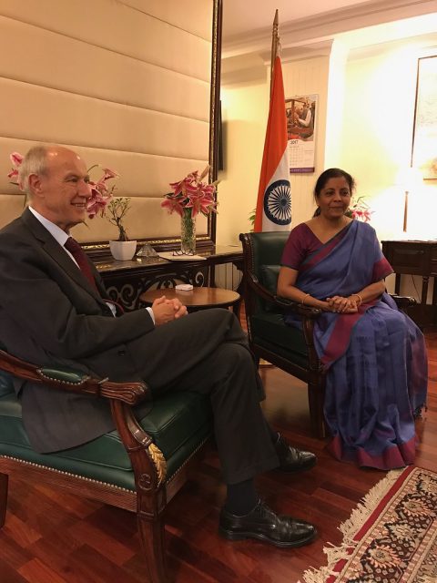WIPO Director General Meets India's Minister of State for Commerce & Industry