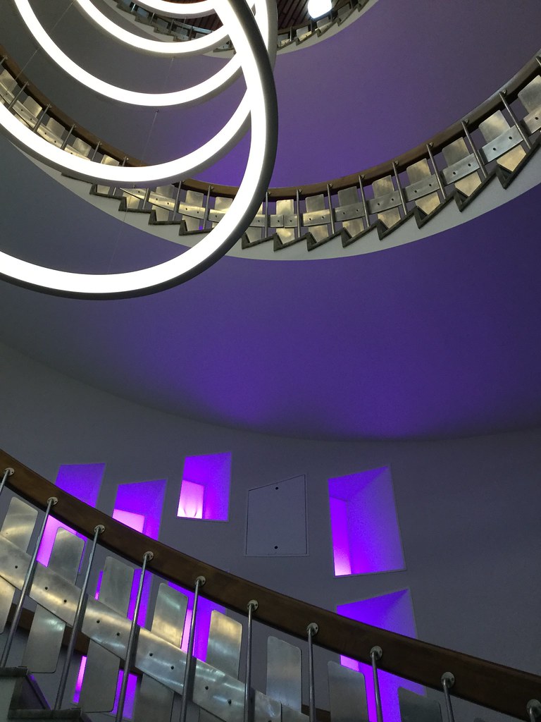 World Prematurity Day - Civic Centre staircase goes purple!