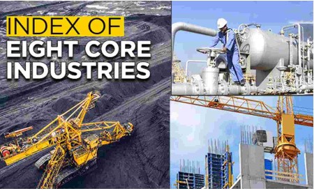Combined Index of Eight Core Industries (ICI) for March 2024