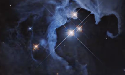 NASA's Hubble Captures Rare Triple-Star System