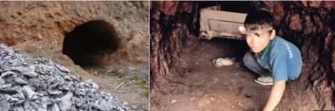 Rat-hole coal mining damage in the northeastern State