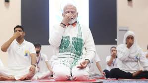 10th International Day of Yoga Celebrations in Srinagar