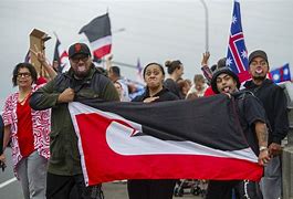 Maori protest in New Zealand Parliament