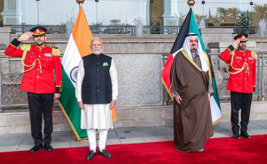 PM Modi Conferred Kuwait's Highest Civilian Honour