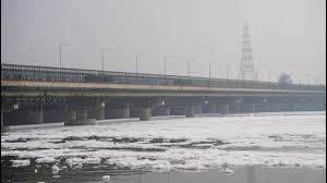 यमुना में अमोनिया का उच्च स्तर