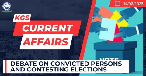 Debate on Convicted Persons and Contesting Elections