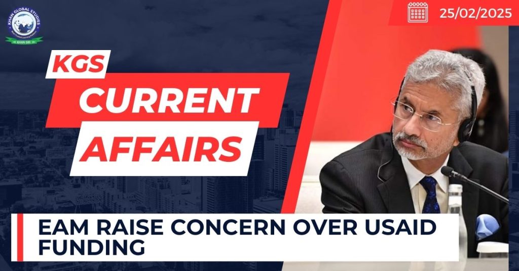 EAM raise concern over USAID Funding