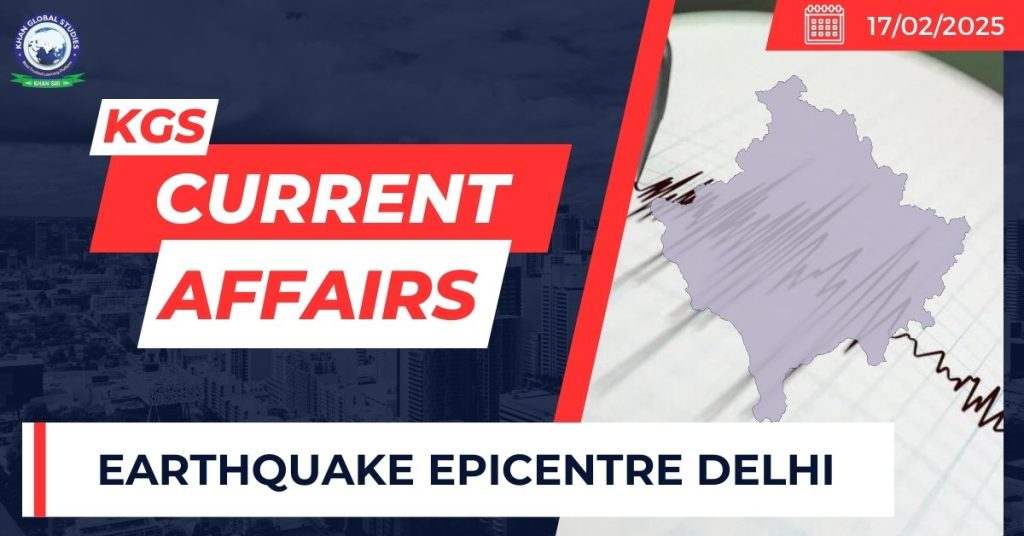 Earthquake Epicentre Delhi