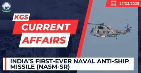 India’s first-ever Naval Anti-Ship Missile (NASM-SR)