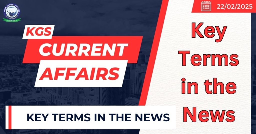 Key Terms in the News