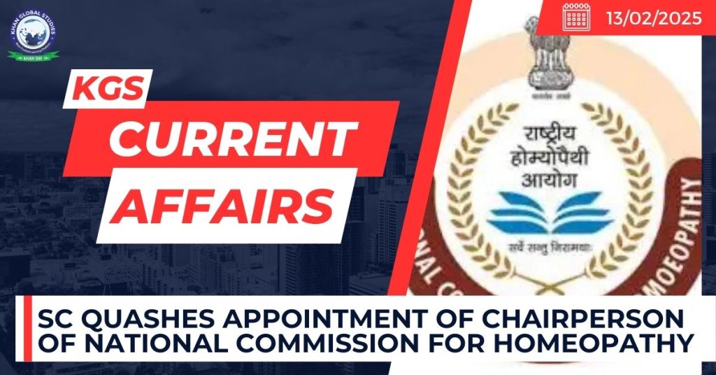 SC Quashes Appointment of Chairperson of National Commission For Homeopathy
