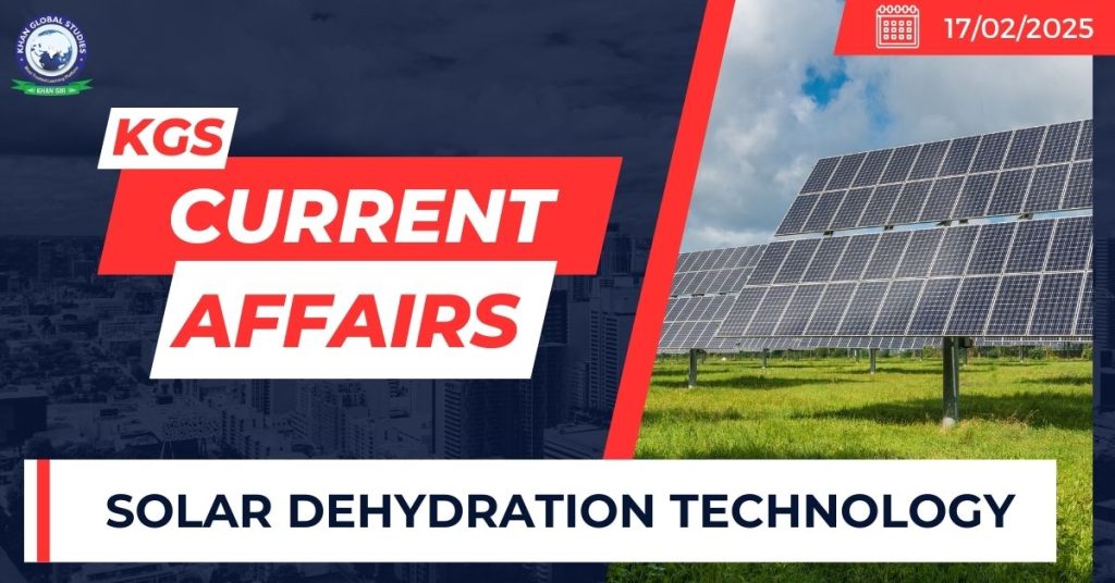 Solar Dehydration Technology