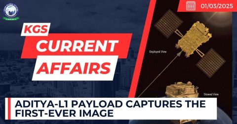 Aditya-L1 payload captures the first-ever image