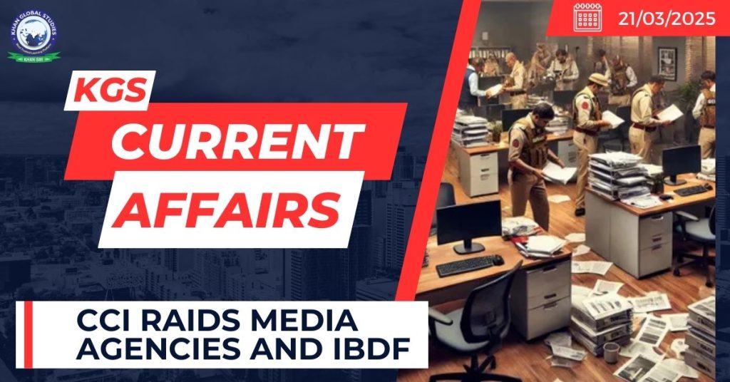 CCI Raids Media Agencies and IBDF