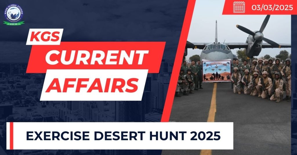 EXERCISE DESERT HUNT 2025