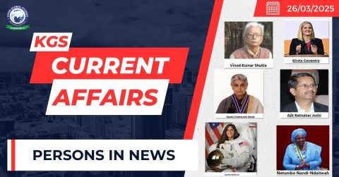 PERSONS IN NEWS