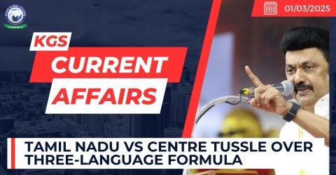 Tamil Nadu vs Centre tussle over Three-language Formula