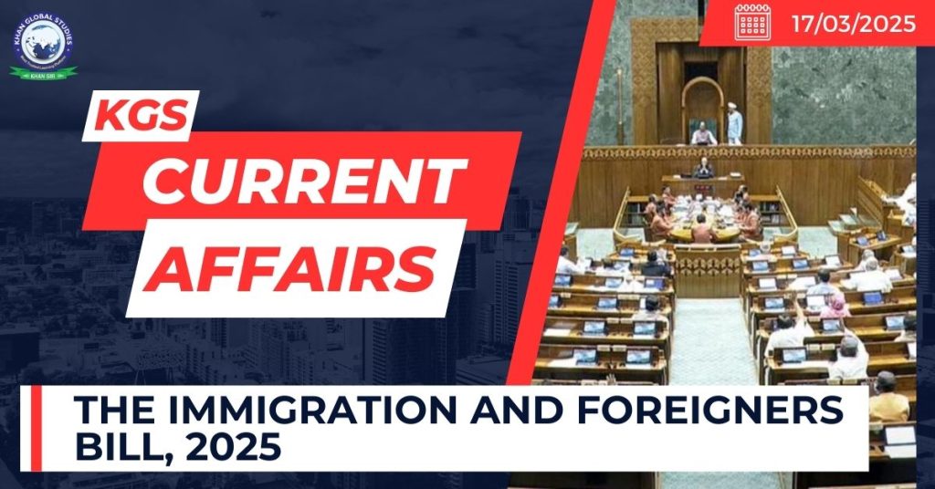 The Immigration and Foreigners Bill, 2025
