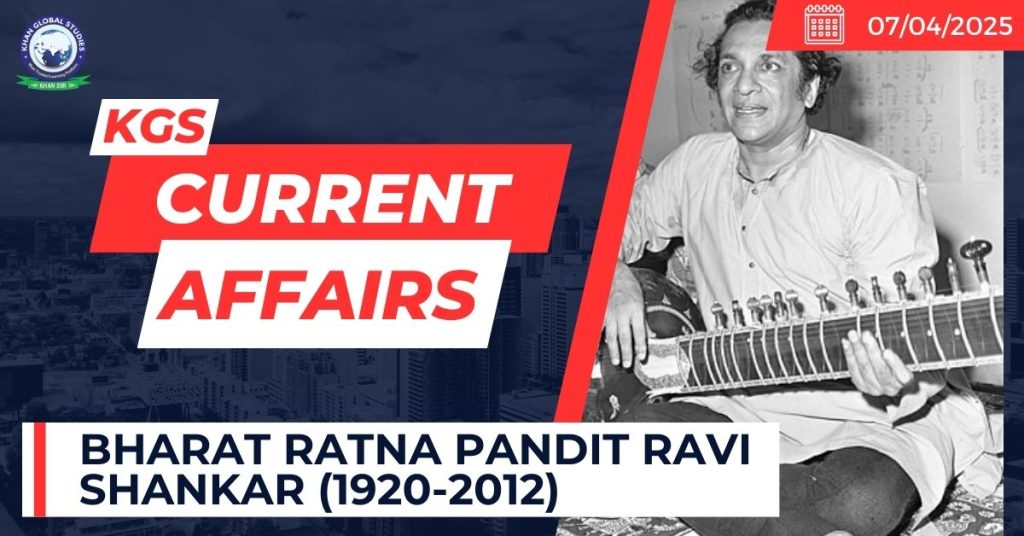 Bharat Ratna Pandit Ravi Shankar (1920-2012)
