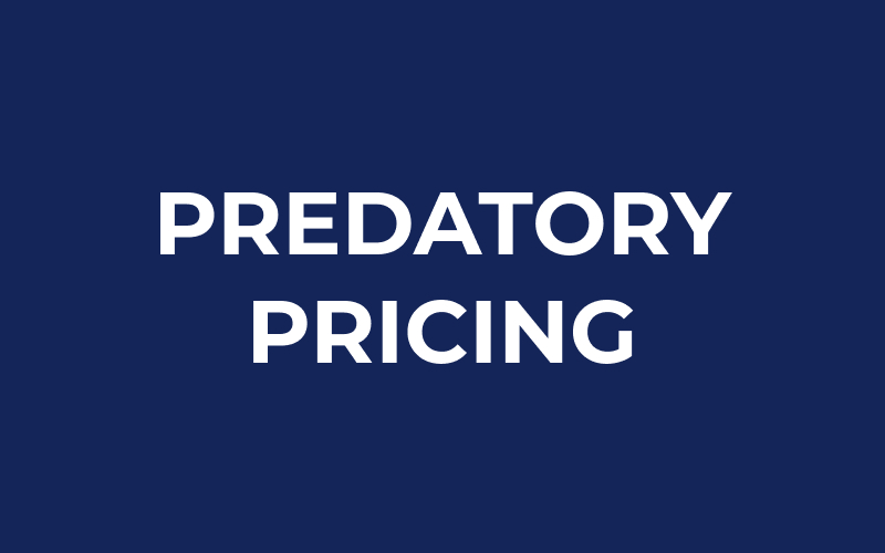 Predatory Pricing