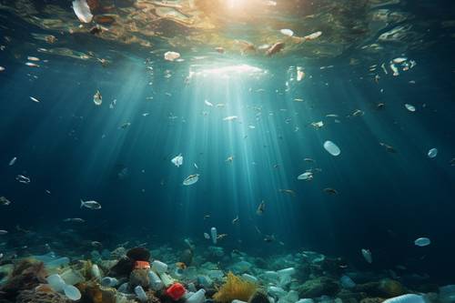 Microplastics Penetrate Deep Ocean, Altering Carbon Cycles