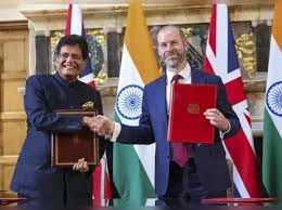 India and the United Kingdom signed the Comprehensive Economic and Trade Agreement (CETA)