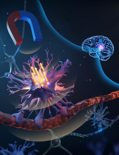 Nanomaterial that stimulates brain cells without surgery