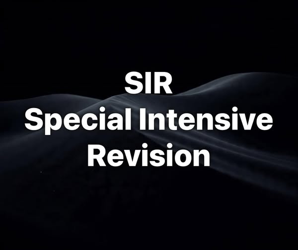 Special Intensive Revision