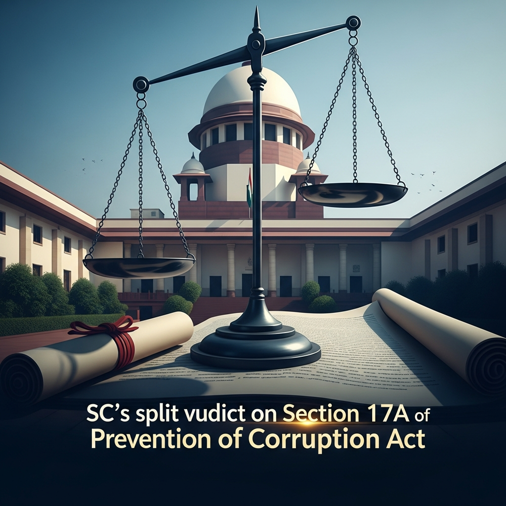 SC’s split verdict on Section 17A of Prevention of Corruption Act