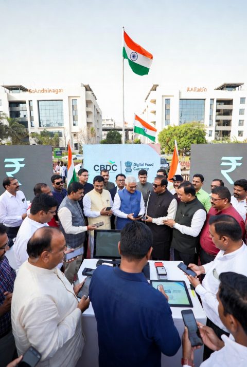Government of India has launched the nation's first Central Bank Digital Currency (CBDC)-based Digital Food Currency pilot in Gandhinagar, Gujarat.