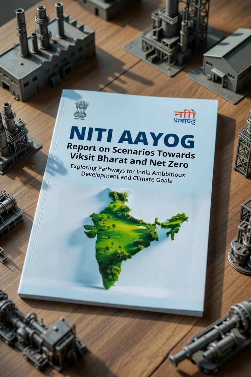 NITI Aayog Report on Scenarios Towards Viksit Bharat and Net Zero