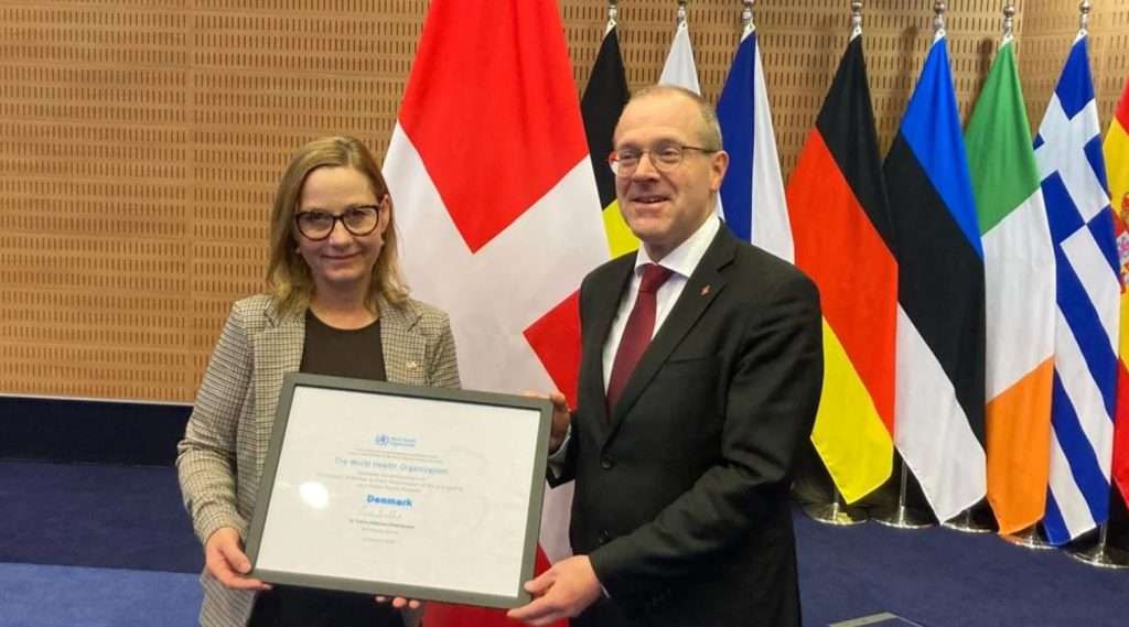 Denmark Eliminates Mother-to-Child Transmission of HIV and Syphilis