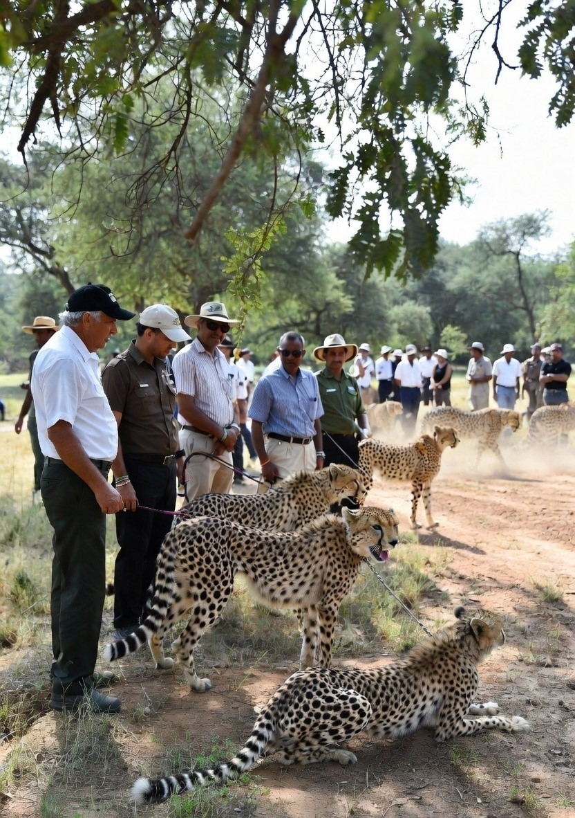 India Gets New Batch of Cheetahs From Botswana
