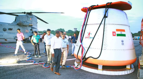 Integrated Air Drop Test (IADT-02) – Gaganyaan Mission