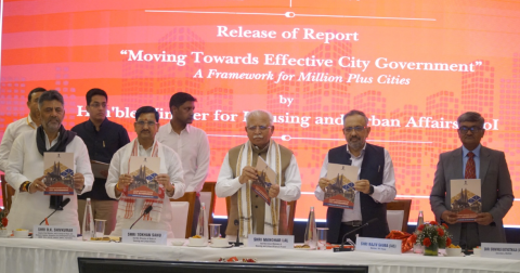 NITI Aayog Releases Report on Framework for Million-Plus Cities