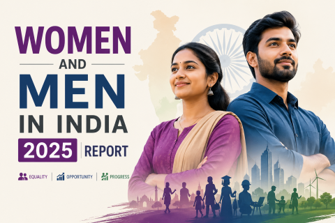 Women and Men in India 2025 Report
