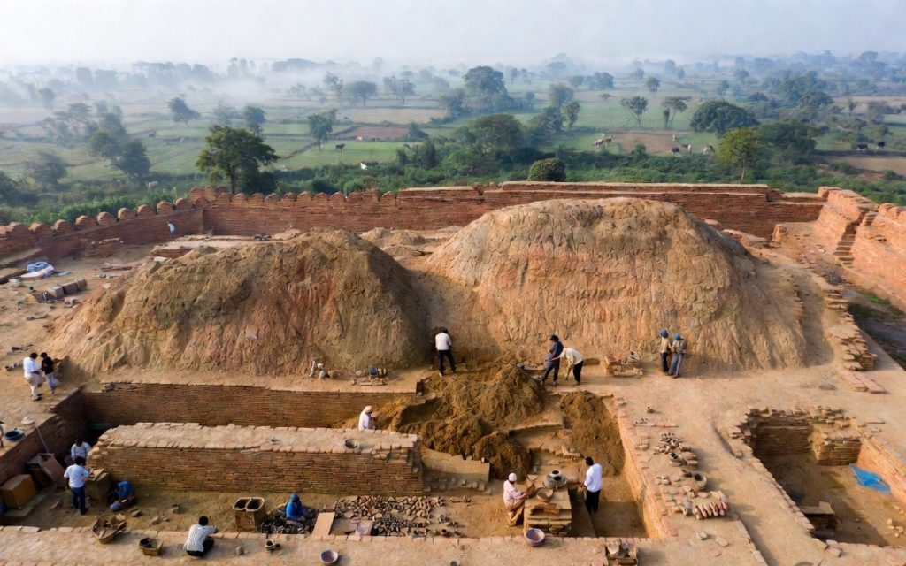 Balirajgarh Excavation and the Legacy of Mithila Civilisation