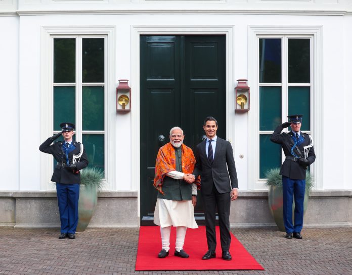 Indian Prime Minister’s visit to the Netherlands