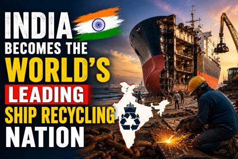 India Becomes the World’s Leading Ship Recycling Nation