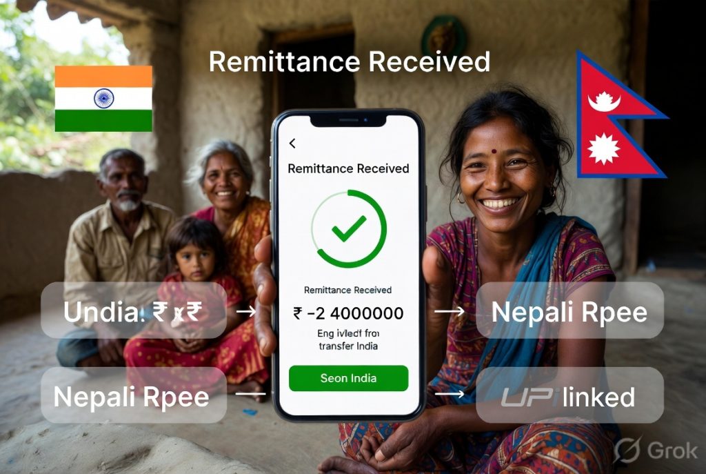 India–Nepal Peer-to-Peer (P2P) Cross-Border Remittance Mechanism