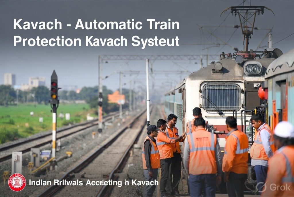 Indian Railways Accelerates Kavach Rollout