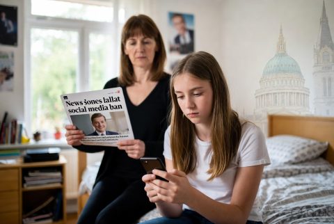 UK Proposes Ban on Social Media Access for Under-16s
